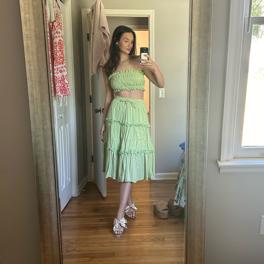 Two Piece Green Set